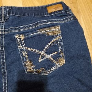 Amethyst Jean Capris